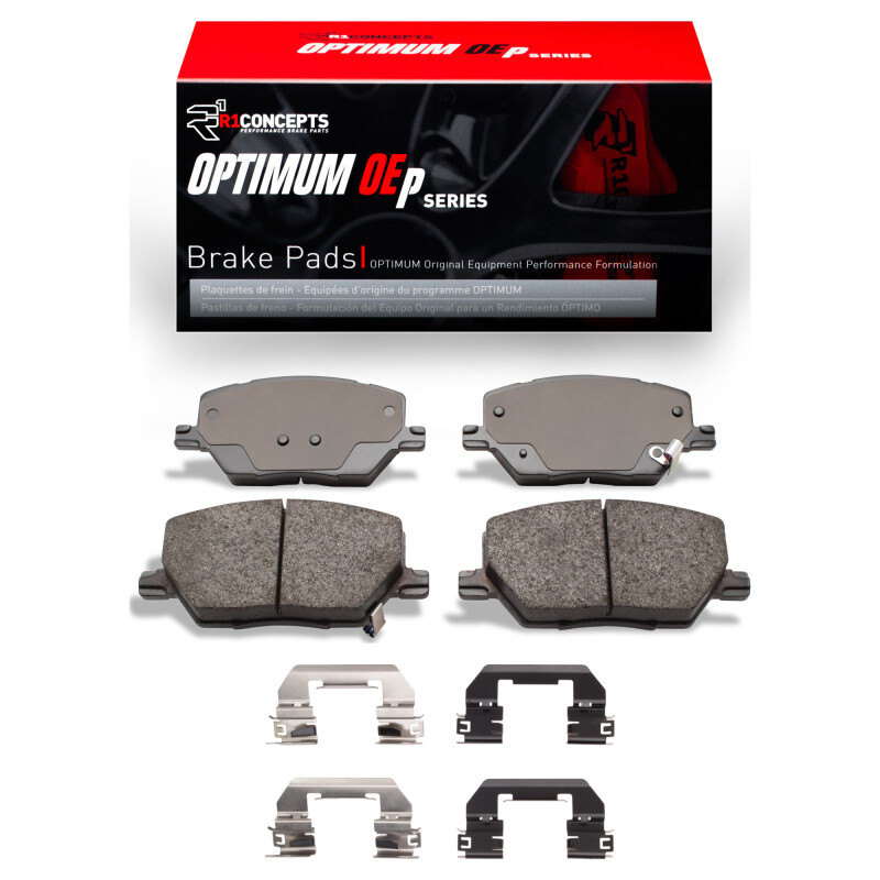 Fiat 500X Brake Pads - Front - R1 Concepts - Optimum OE - `15-`21